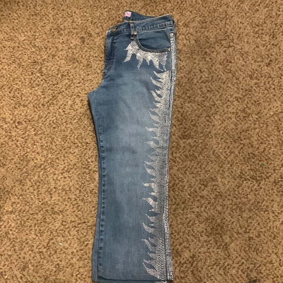 Sassy thai y2k sparkly jeans - Picture 2 of 5